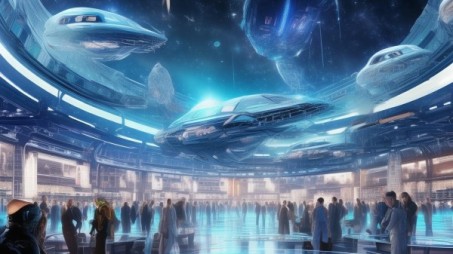 宇宙科技活动方案设计图，探索未来科技发展的新图景